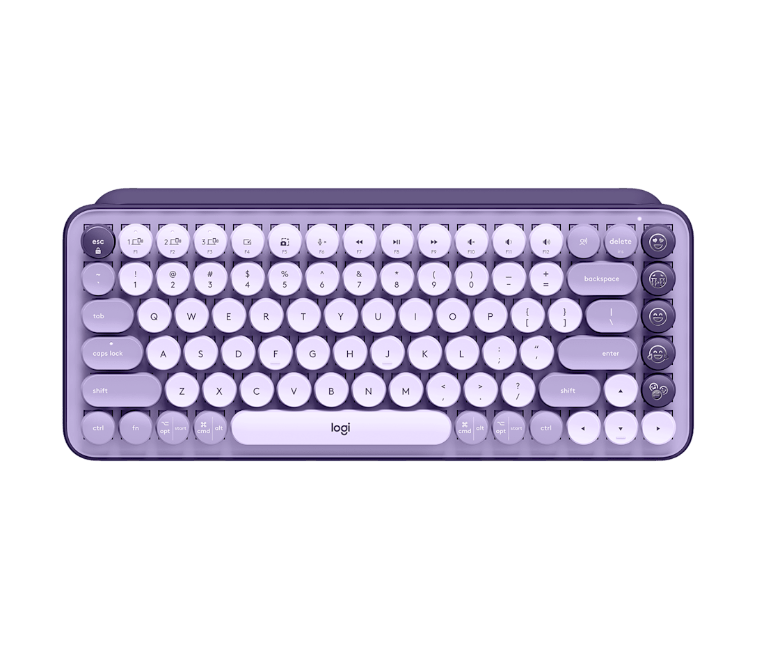 Logitech POP Keys Wireless Mechanical Keyboard - Cosmos