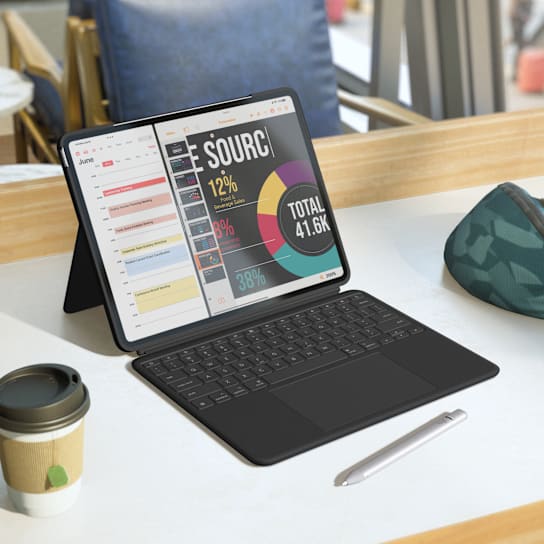 【美品】logicool COMBO TOUCH IK1095 iPad Air Logitech Combo Touch iPad Air (4th, 5th gen - 2020, 2022
