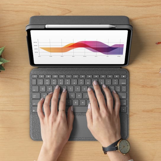 Folio Touch - Trackpad Keyboard Case for iPad Air 11-inch (M2 & M3