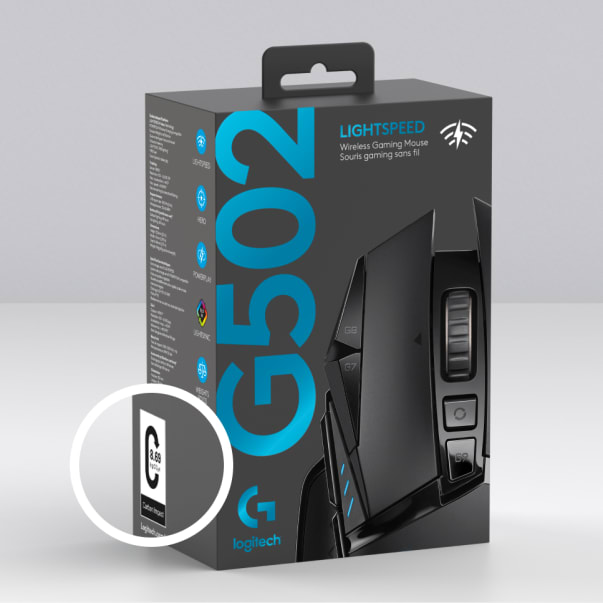 Produktbild – spelmusen G502