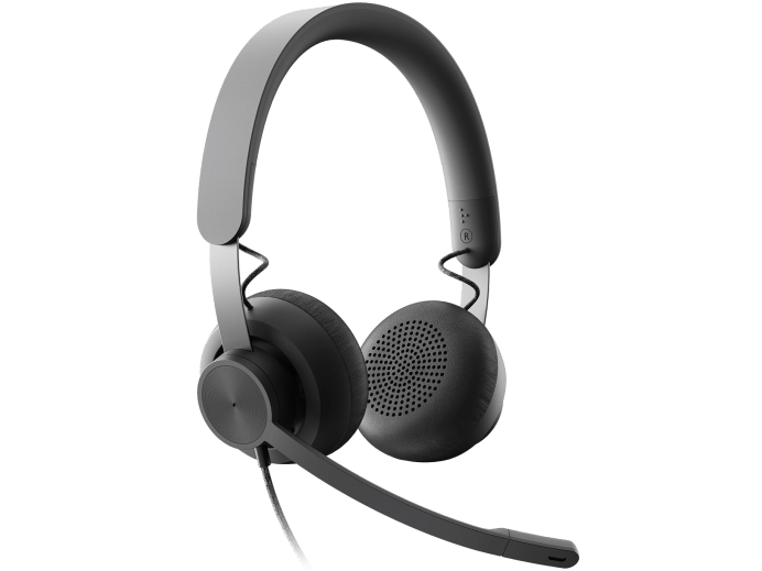 Logitech Zone Wired audífonos USB-C grafito