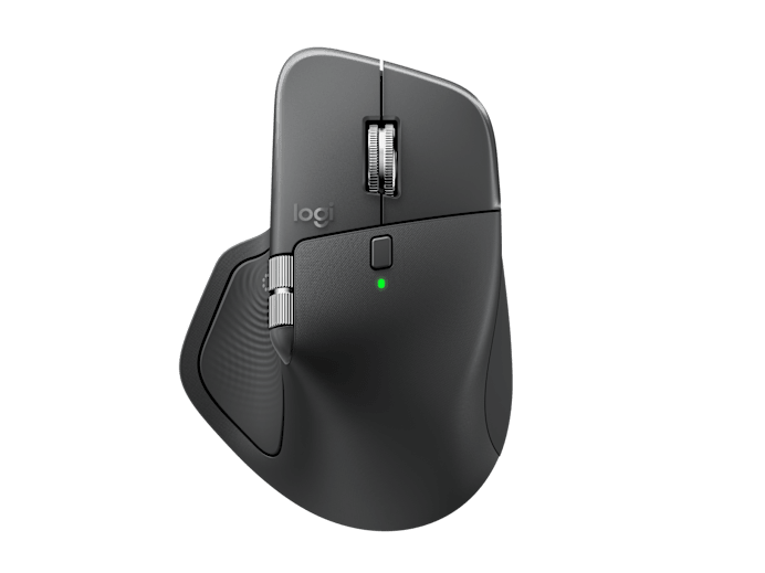 Logitech mx master 4 for business | grafitna | brezžična ergonomska miška logi bolt usb-c bluetooth 8k dpi | miška 1 Logitech mx master 4 for business grafitna miška pogled od zgoraj
