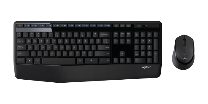 MK345 Comfort Wireless Keyboard and Mouse Combo Exibir 1