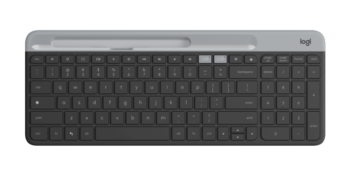 K580 Slim Multi-Device Wireless Keyboard ChromeOS Edition View 1