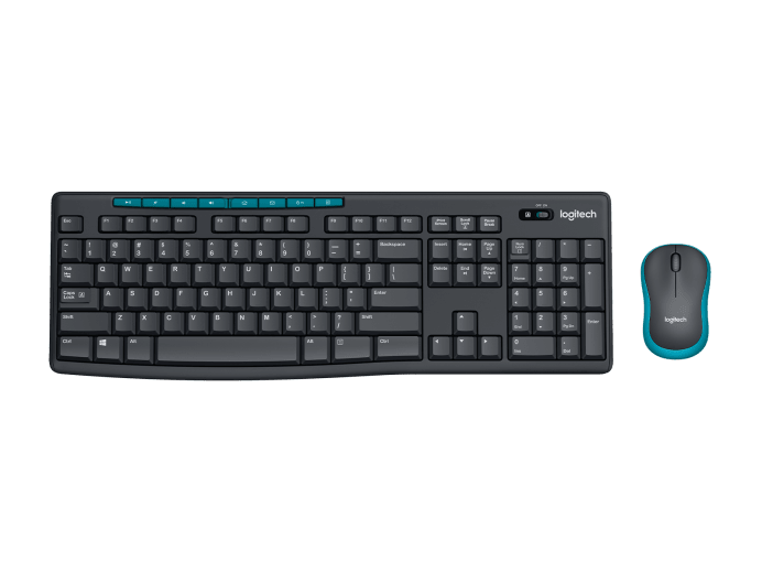 MK270 Wireless Keyboard and Mouse Combo View 1