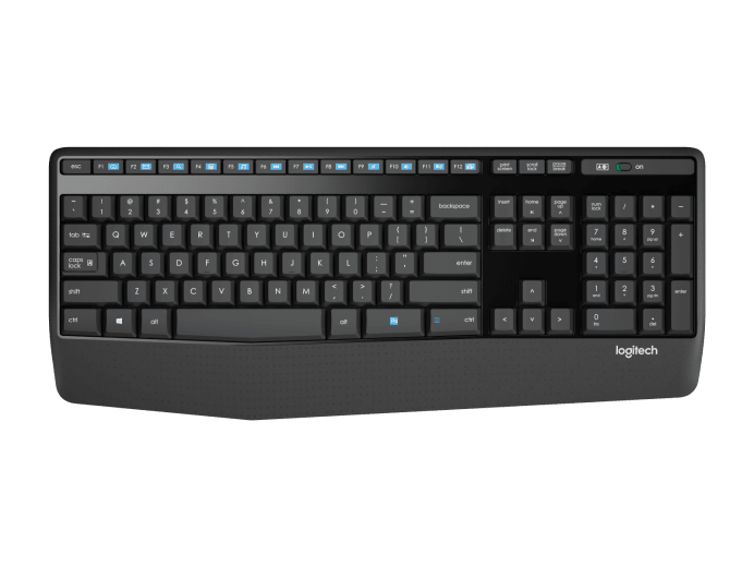 MK345 Comfort Wireless Keyboard and Mouse Combo View 2