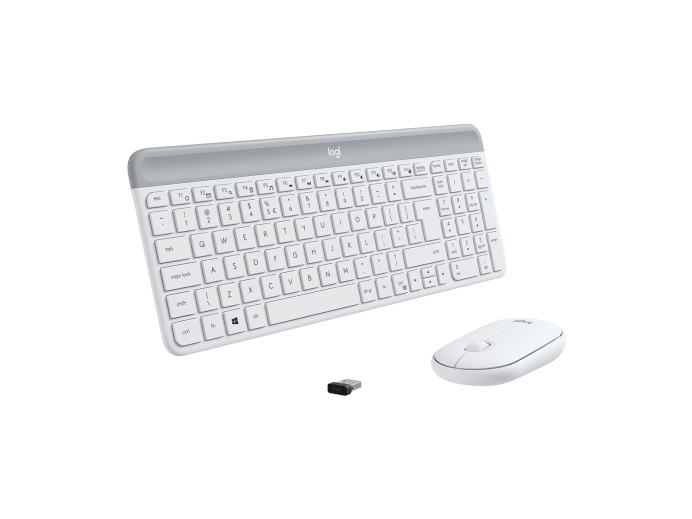 Slim Wireless Keyboard and Mouse Combo MK470 View 6