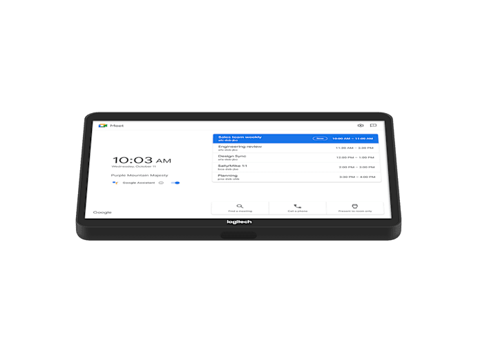 Logitech Room Solutions for Google Meet View 3