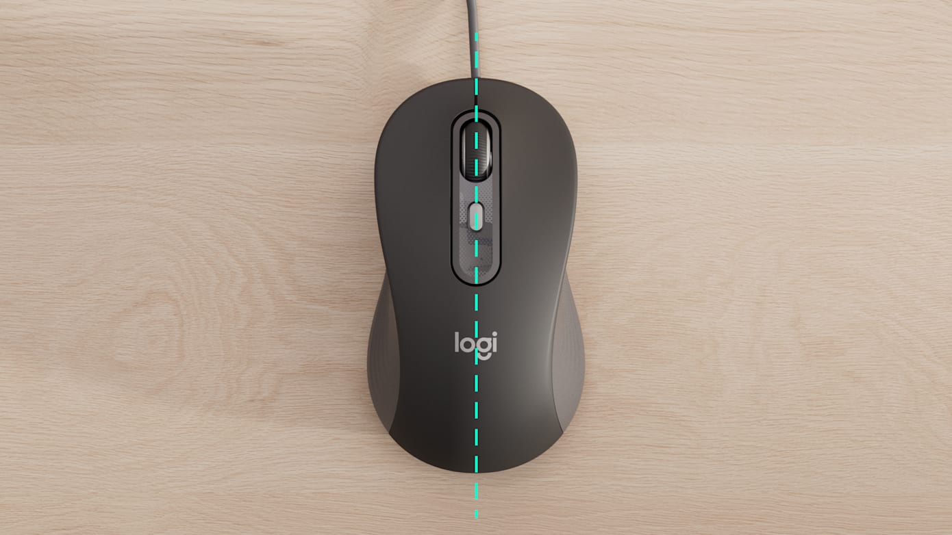 Silent Mouse Logitech Wired Optical M-BZ96C 810-000207 Metallic Gray ...