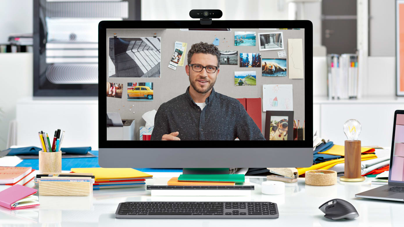 Logitech BRIO Webcam with 4K Ultra HD Video & HDR