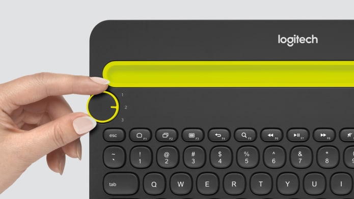 Multi-device compatible wireless keyboard