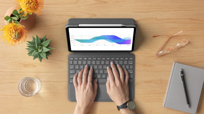 Folio Touch on the table