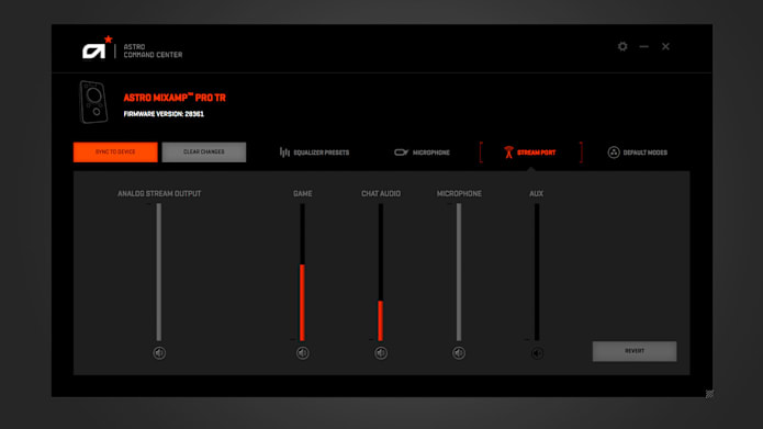 CUSTOMIZABLE STREAM OUTPUT