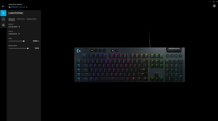 G815 | FULL SPECTRUM PROGRAMMABILITY