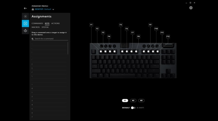 G915 TKL 3 ONBOARD PROFILES