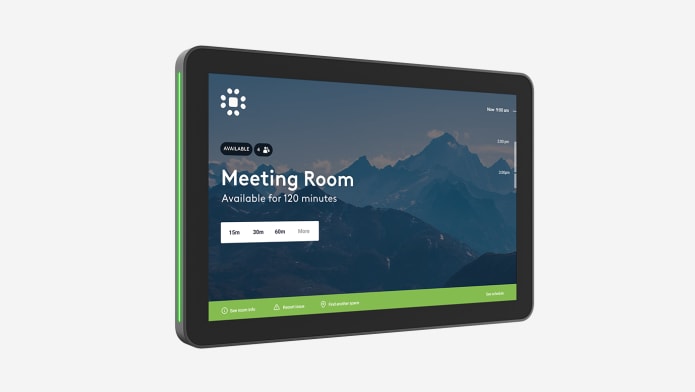 Logitech Tap Scheduler features when Room is available