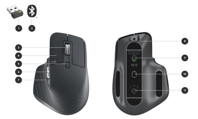 Logitech Lift Vertical Ergonomic Mouse