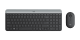 Combo de teclado slim e mouse sem fio MK470 Exibir 1