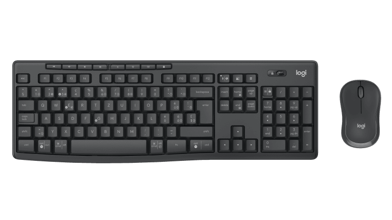 Logitech MK370 Wireless Keyboard Mouse Combo for Business