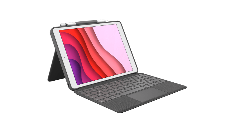 Broom Dejlig Mechanics Logitech Combo Touch - iPad Keyboard Case with Trackpad