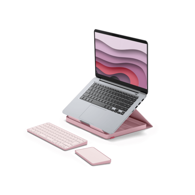 Portable online keyboard desk