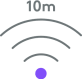 Icône de signal de 10m