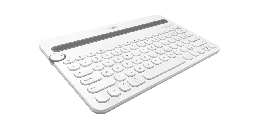 K480 <em>Bluetooth</em> Multi-Device Keyboard White 3